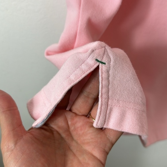 Tommy Hilfiger PIque Knit Polo Shirt Men's XXL Pink Short Sleeve - Picture 4 of 13